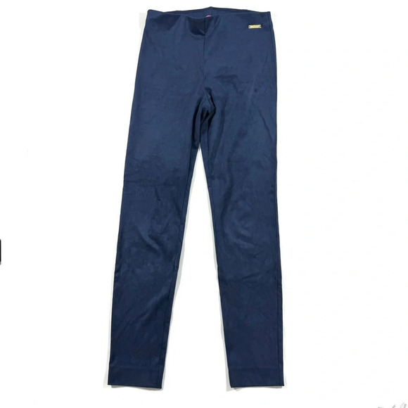 LILLY PULITZER 29" Anika Ultra Suede Legging Pant True Navy - Picture 1 of 8